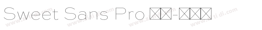 Sweet Sans Pro 常规字体转换 Sweet Sans Pro 常规字体转换